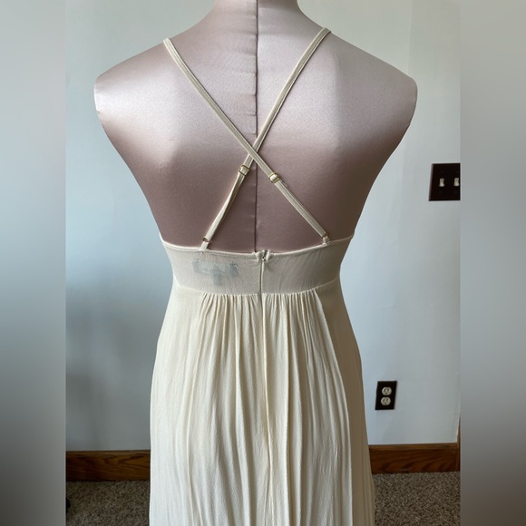 Lulu’s Hippie Chic Cream Maxi Dress - Picture 7 of 11